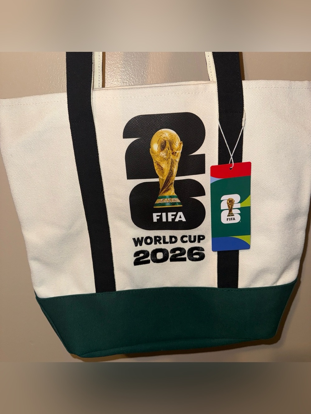FIFA World Cup 2026 tote bag with small pocket on the inside #worldcup #soccer #